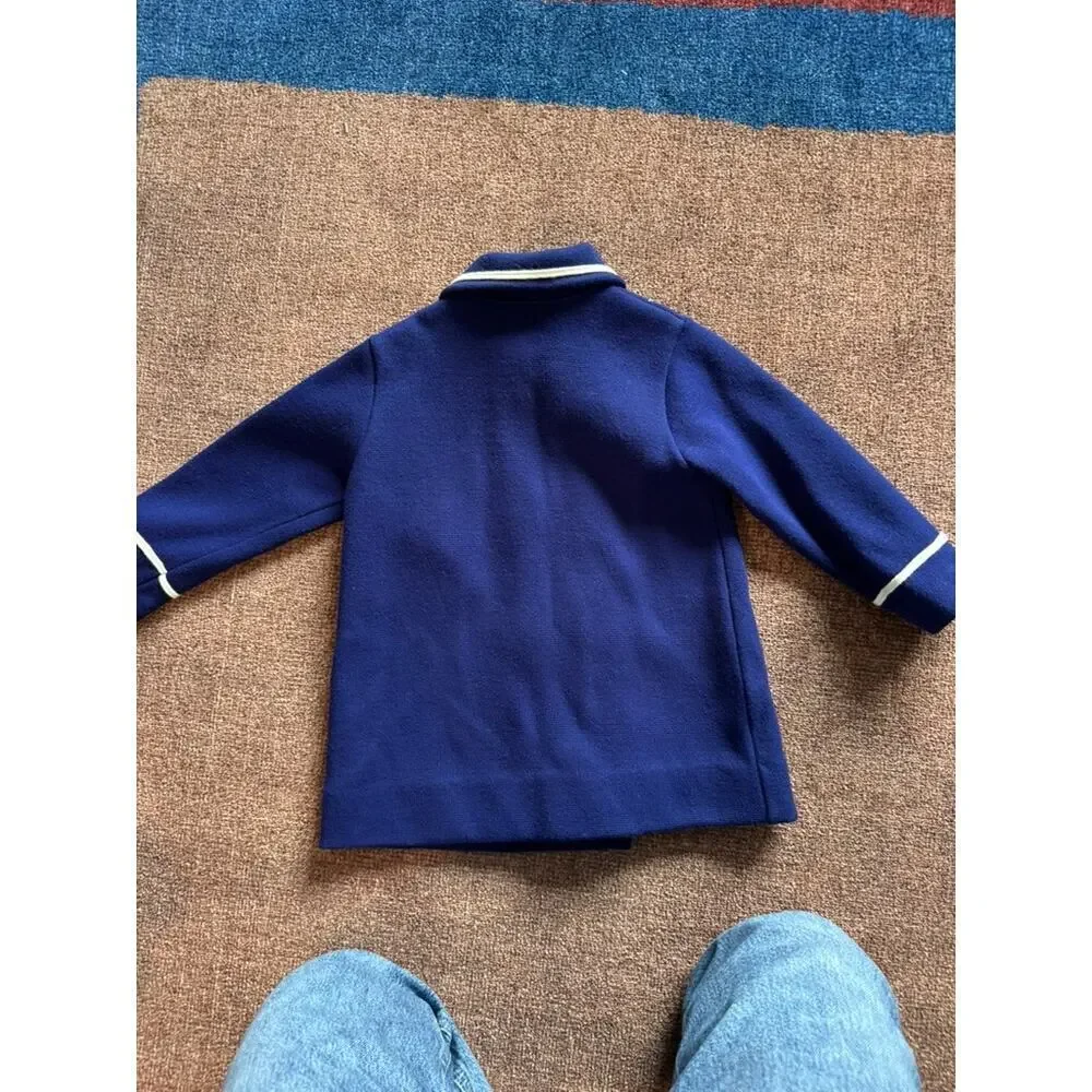 Little World Vintage Nautical Toddler‎ Coat - Size $T